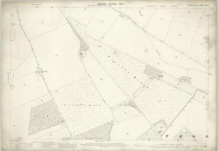 Suffolk XXII.16 (includes: Fakenham Magna; Great Livermere; Honington; Little Livermere; Troston) - 25 Inch Map