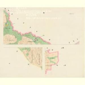 Mellhut (Lhota) - c2558-2-001 - Kaiserpflichtexemplar der Landkarten des stabilen Katasters
