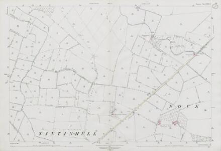 Somerset LXXXII.3 (includes: Ash; Ilchester; Sock Dennis; Tintinhull) - 25 Inch Map