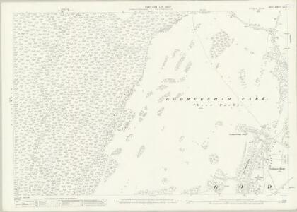 Kent LV.3 (includes: Chilham; Godmersham) - 25 Inch Map