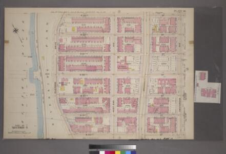 Plate 10, Part of Section 4: [Bounded by W. 89th Street, Amsterdam Avenue, W. 83rd Street and (Hudson River - Riverside Park) Riverside Drive.]