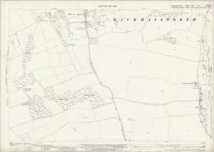 Hertfordshire XLIII.14 (includes: Chalfont St Peter; Rickmansworth Urban) - 25 Inch Map