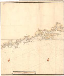 Museumskart 60b: Kart over strekningen Kristiansand-Risør