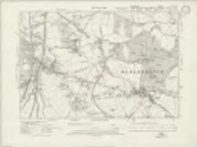 Derbyshire XIX.NW - OS Six-Inch Map