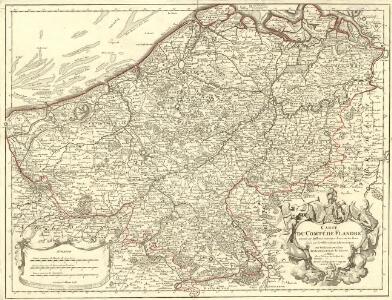 Carte du Comté de Flandre