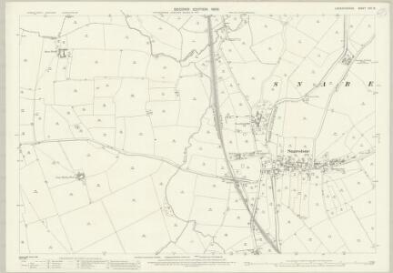 Leicestershire XXII.16 (includes: Appleby Magna; Measham; Snarestone; Twycross) - 25 Inch Map