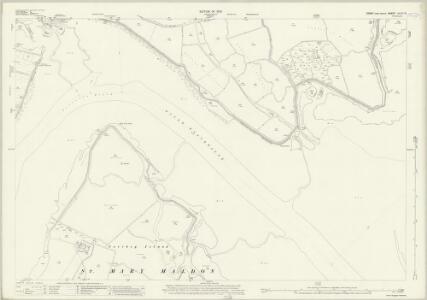 Essex (New Series 1913-) n LVI.14 (includes: Goldhanger; Maldon) - 25 Inch Map