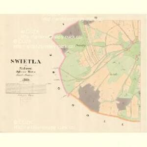 Swietla - m2979-1-003 - Kaiserpflichtexemplar der Landkarten des stabilen Katasters