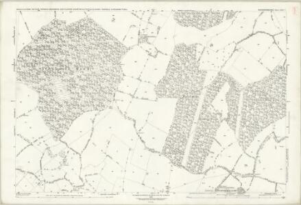 Buckinghamshire XXII.7 (includes: Charndon; East Claydon; Grendon Underwood; Middle Claydon) - 25 Inch Map