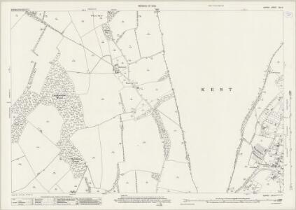 Surrey XXI.13 (includes: Chelsham; Orpington; Titsey) - 25 Inch Map