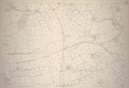 Devon LIII.10 (includes: Bondleigh; Broadwood Kelly; Sampford Courtenay; Winkleigh) - 25 Inch Map