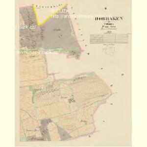 Dobraken - c1456-1-002 - Kaiserpflichtexemplar der Landkarten des stabilen Katasters