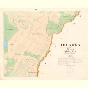 Ihlawka - m1102-1-004 - Kaiserpflichtexemplar der Landkarten des stabilen Katasters