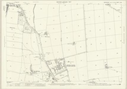 Lincolnshire LXX.15 (includes: Bracebridge Heath; Canwick; Lincoln) - 25 Inch Map