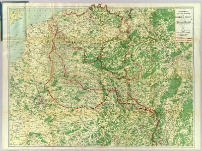 Map Western Front.