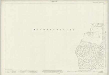 Gloucestershire XXX.14 (includes: Dixton; Mitchell Troy United; Monmouth; Staunton; Trelech United) - 25 Inch Map