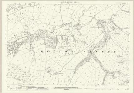 Cardiganshire XXVI.6 (includes: Betws Leucu; Gartheli; Gwynfil; Llangeitho; Nancwnlle) - 25 Inch Map