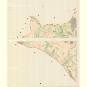 Tichau (Ticha) - m3107-1-001 - Kaiserpflichtexemplar der Landkarten des stabilen Katasters