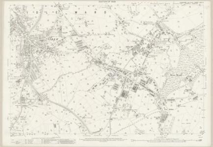 Yorkshire CCII.9 (includes: Aireborough; Eccleshill; Idle; Pudsey) - 25 Inch Map