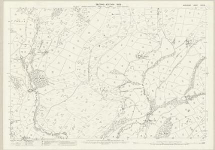 Shropshire LXVIII.16 (includes: Llanfair Waterdine) - 25 Inch Map