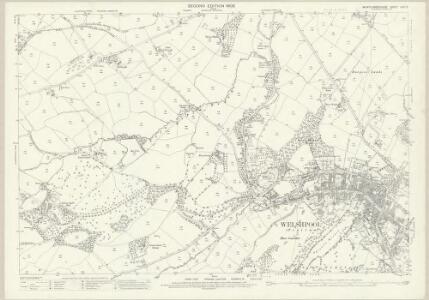 Montgomeryshire XXIII.7 (includes: Llanfrechfa Upper; Pant Teg) - 25 Inch Map