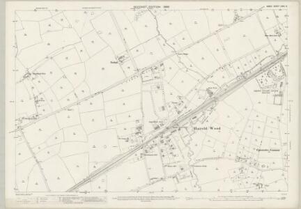 Essex (1st Ed/Rev 1862-96) LXVII.9 (includes: Hornchurch; Noak Hill; Romford; Upminster) - 25 Inch Map