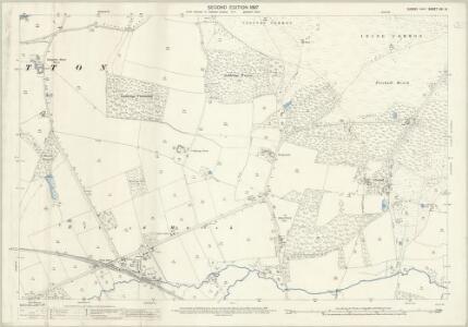 Sussex XXI.14 (includes: Elsted; Iping; Treyford; Trotton) - 25 Inch Map