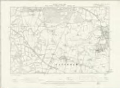 Sussex XIII.NW - OS Six-Inch Map