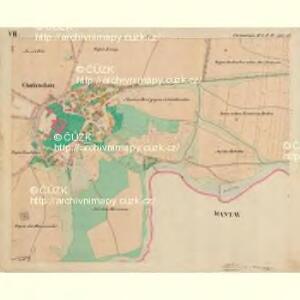 Chotieschau - c2590-1-012 - Kaiserpflichtexemplar der Landkarten des stabilen Katasters