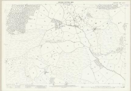 Shropshire XLVIII.14 (includes: Ratlinghope; Wentnor) - 25 Inch Map