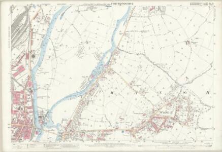 Staffordshire XLI.9 (includes: Burton Upon Trent; Newton Solney; Stretton) - 25 Inch Map