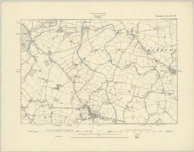 Warwickshire XVII.NE - OS Six-Inch Map