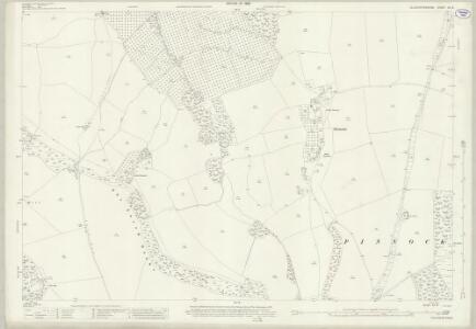 Gloucestershire XX.8 (includes: Stanway; Temple Guiting; Winchcombe) - 25 Inch Map
