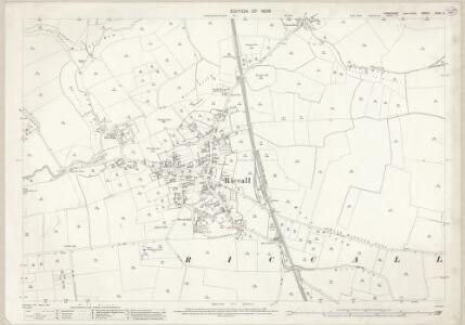 Yorkshire CCVI.11 (includes: Escrick; Kelfield; Riccall) - 25 Inch Map