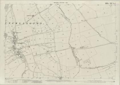 Dorset III.2 (includes: Bourton; Buckhorn Weston; Cucklington; Gillingham; Silton) - 25 Inch Map