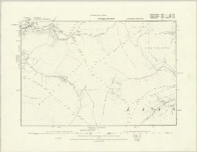 Brecknockshire IX.SW - OS Six-Inch Map