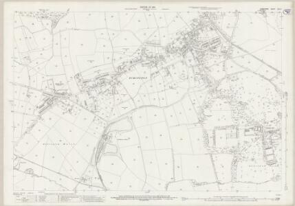 Derbyshire XVIII.4 (includes: Eckington; Staveley; Unstone) - 25 Inch Map