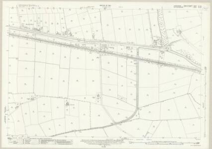 Lincolnshire LX.16 (includes: Broadholme; Burton; Saxilby with Ingleby; Skellingthorpe) - 25 Inch Map