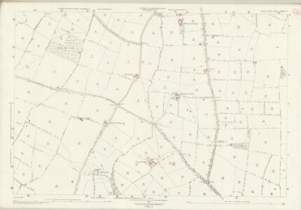Leicestershire XLIX.12 (includes: Husbands Bosworth; Kimcote and Walton; Knaptoft; North Kilworth) - 25 Inch Map