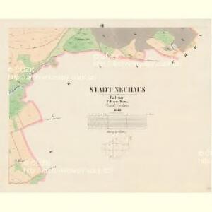 Neuhaus - c2914-1-007 - Kaiserpflichtexemplar der Landkarten des stabilen Katasters