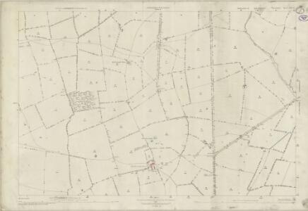 Warwickshire XXXV.1 (includes: Burton and Draycotte; Dunchurch; Leamington Hastings; Thurlaston) - 25 Inch Map
