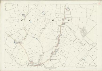 Suffolk LXIV.8 (includes: Hitcham; Wattisham) - 25 Inch Map