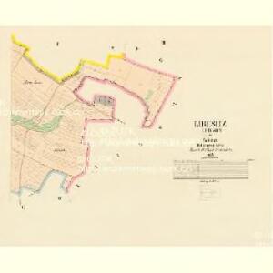 Libesitz (Libesic) - c4001-1-003 - Kaiserpflichtexemplar der Landkarten des stabilen Katasters