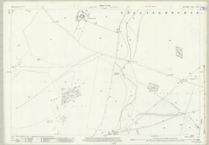 Wiltshire XLVIII.7 (includes: Collingbourne Ducis; Collingbourne Kingston; Ludgershall; North Tidworth) - 25 Inch Map