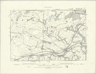 Brecknockshire X.SW - OS Six-Inch Map