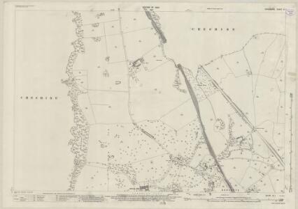 Shropshire IX.1 (includes: Adderley; Audlem; Buerton; Dodcott Cum Wilkesley) - 25 Inch Map
