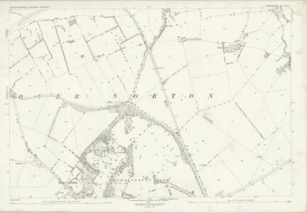 Oxfordshire XIV.7 (includes: Chipping Norton; Heythrop; Over Norton) - 25 Inch Map