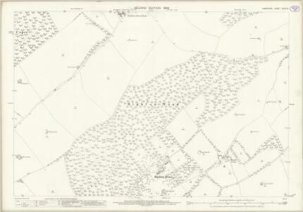 Hampshire and Isle of Wight XXXIV.15 (includes: Bighton; Old Alresford) - 25 Inch Map