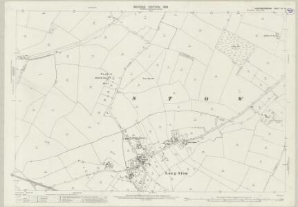 Huntingdonshire XVI.16 (includes: Catworth; Kimbolton; Spaldwick; Stow Longa; Tilbrook) - 25 Inch Map