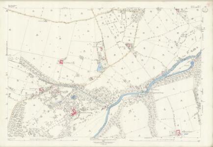Herefordshire III.5 (includes: Bromfield; Burrington; Downton; Leintwardine) - 25 Inch Map
